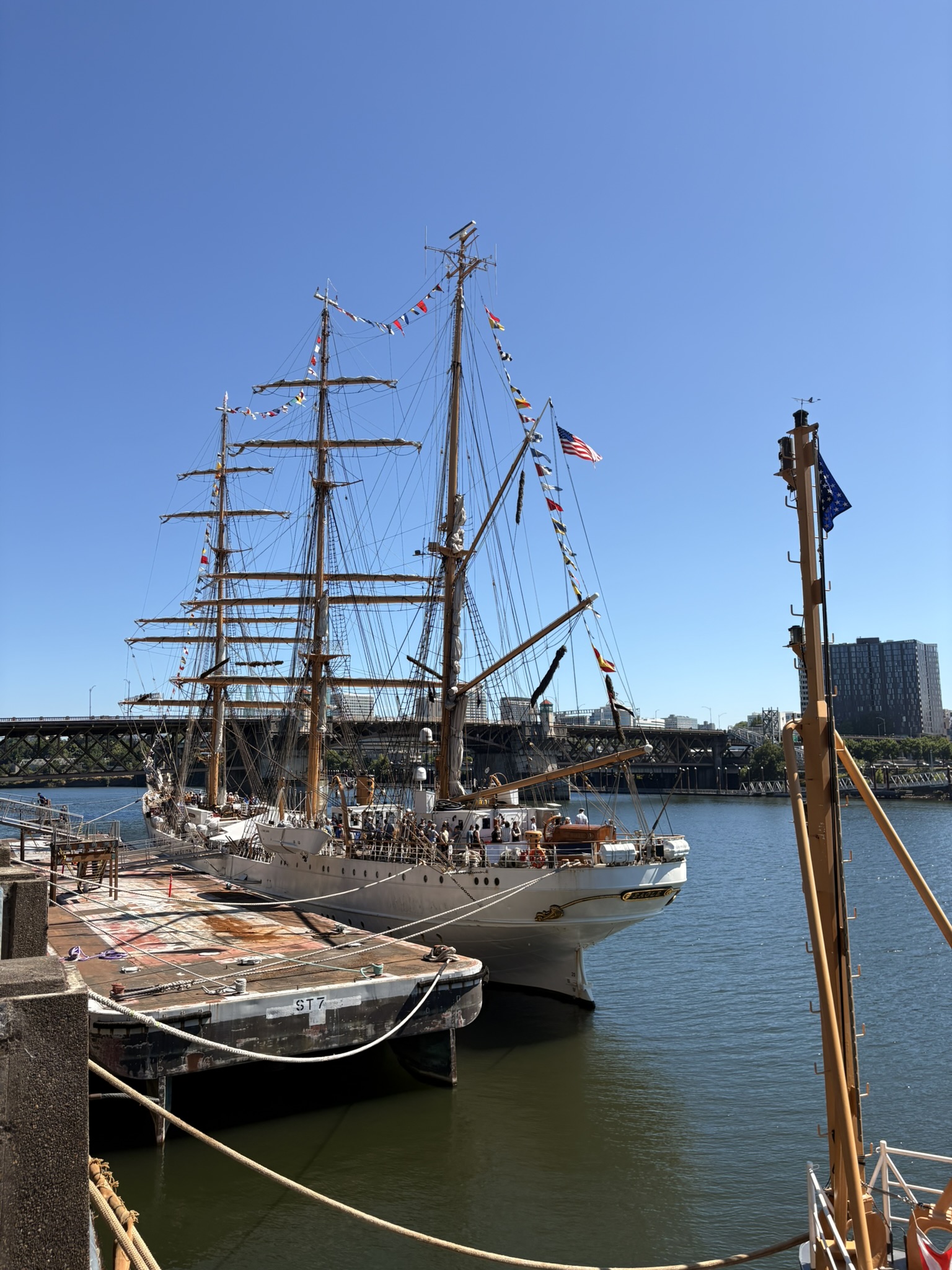 海岸警卫队的船 USCGC Eagle