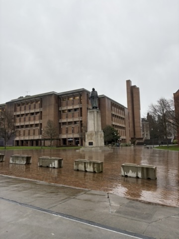 Red Square, also known as Center Plaza