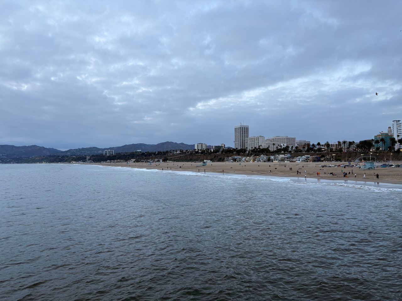 Santa Monica by the sea